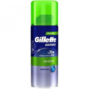 Gillette Series 3x Shaving Gel Sensitive Skin 75ml