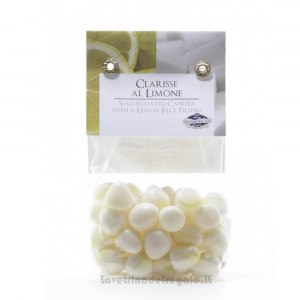 Confetti Le Clarisse gelatine gusto limone 150gr William Di Carlo Sulmona - Italy