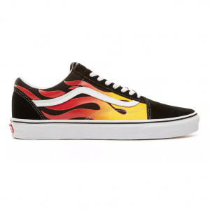 scarpe vans fiamme