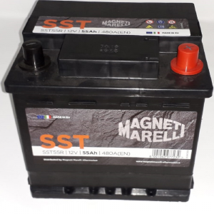 BATTERIA MAGNETI MARELLI SST55R 55AH 480EN 480A 12V