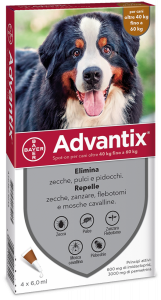Advantix spot-on antiparassitario per cani 40-60 kg 