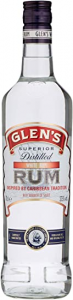 GLEN'S RUM WHITE cl 100 