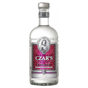 CZAR'S  ORIGINAL FLAVORED Premium Russian Vodka RASPBERRY (Lampone) cl 70