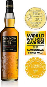 GLEN SCOTIA Campbeltown Single Malt Scotch Whisky 15 Years Old cl 70