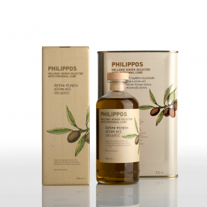 PHILIPPOS BIO Extra Virgin Olive Oil 500ml + 3L