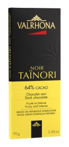 VALRHONA Tavoletta Cioccolato Fondente Puro Rep. Dominicana TAINORI 64% 100 gr