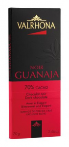 VALRHONA Tavoletta Cioccolato Fondente Assemblaggio Gran Cru GUANAJA 70% 100 gr