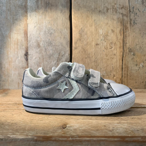 converse bambino con strappi