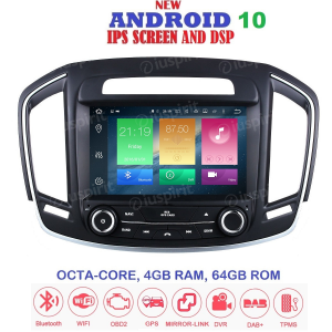 ANDROID 10 autoradio navigatore per Opel Insignia 2013-2016 Buick Regal Vauxhall Insignia GPS DVD WI-FI Bluetooth MirrorLink