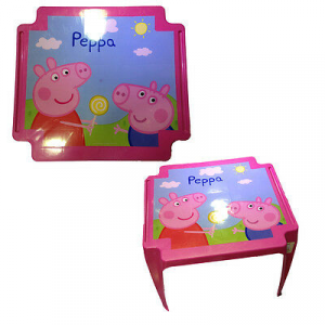 PEPPA PIG sedia in plastica rosa 53,5 cm da bambina