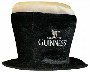 Cappello cilindro Guinness 