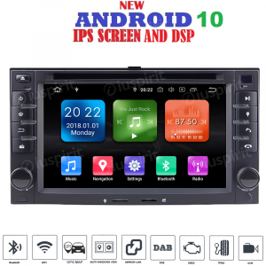 ANDROID 10 autoradio 2 DIN navigatore Kia Ceed Sportage Picanto Sorento GPS DVD USB SD WI-FI Bluetooth Mirrorlink