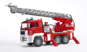 BRUDER 02771 - Autopompa Pompieri MAN + Lampeggianti (02801)