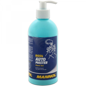  Gel Mannol dispenser officina sapone detergente per le mani 500 ml