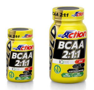 Proaction BCAA Gold 2:1:1 200 Compresse