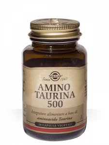 Solgar Amino Taurina 500-50 capsule vegetali