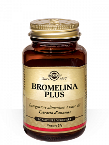 Solgar Bromelina Plus-60 capsule vegetali
