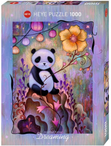 HEYE - DREAMING (by Jeremiah Ketner) Panda Naps - Puzzle 1000 Pezzi