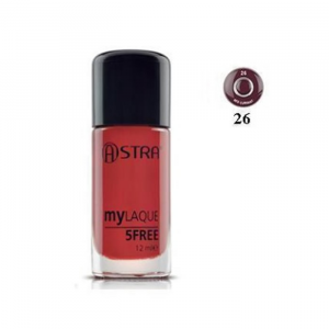 Astra Makeup My Laque 5Free 26 Red Currant 12ml