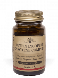 Solgar Lutein Lycopene Carotene Complex-30 capsule vegetali