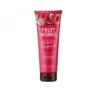 Fruit Works Body Scrub Rhubarb And Pomegranate 238ml