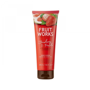 Fruit Works Body Scrub Strawberry And Grapefruit 238ml