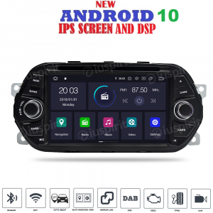 ANDROID autoradio navigatore per Fiat Tipo 2015 2016 2017 2018 GPS DVD WI-FI Bluetooth MirrorLink