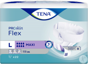 TENA Flex Maxi L 61x87 cm 22 Pezzi