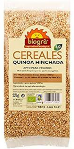 Biográ Quinoa Hinchada S-Azucar y S-Miel 125g Biogra Bio