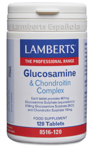 Lamberts Glucosami y Condroitina Complex 120 Tabs