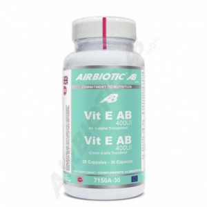 Airbiotic Vit e 400 Ui Ab Como D-Alfa Tocoferol 30 Capsulas