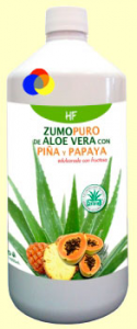 Herbofarm Zumo Puro Aloe Vera Con Piña Papaya 1l