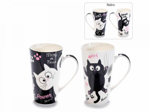 Tazze mug in porcellana con design Pet Friends 
(720671)