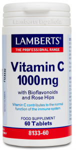 Lamberts Vitamina C 1000mg 60tab Con Bioflavonoides