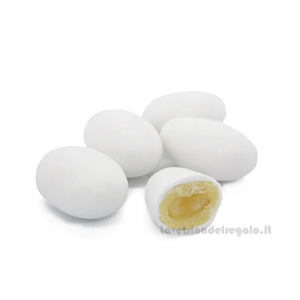 Confetti bianchi Golosotti gusto frutta 500gr/1Kg William Di Carlo Sulmona - Italy