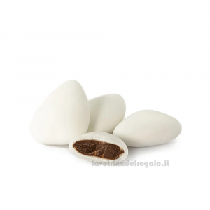 Confetti bianchi Fondente Cuore al cioccolato 500gr/1Kg William Di Carlo Sulmona - Italy