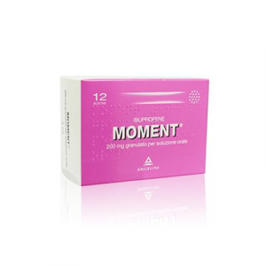 MOMENT® 200 mg Granulato per Soluzione Orale 12 Bustine  Ibuprofene