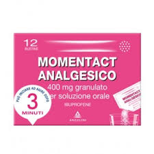 Momentact Analgesico Granulato 400 Mg 12 Bustine Ibuprofene
