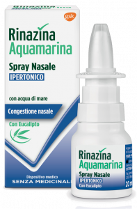 Rinazina Aquamarina Spray Nasale Soluzione Ipertonica 20ml