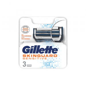 Gillette Skinguard Sensitive Ricambio 3 Unità