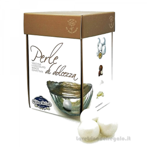 Confetti Perle di dolcezza nocciola al cioccolato bianco 150gr/1Kg William Di Carlo Sulmona - Italy