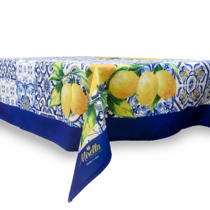 Mirella polyester digital print tablecloth