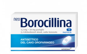 NeoBorocillina Classica Senza Zucchero - 16 pastiglie