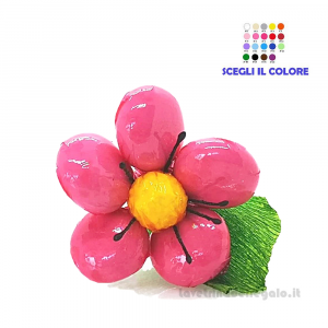 Anemone mignon rosa Fiore di Confetti William Di Carlo Sulmona - Italy