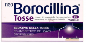 NeoBorocillina Tosse 10 mg + 1,2 mg - 20 compresse