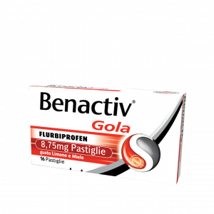 Benactiv Gola 8,75 mg - 16 Pastiglie Gusto Limone Miele