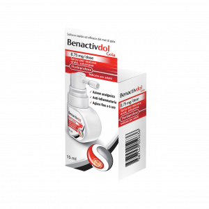 Benactivdol Gola 8,75 mg/dose Spray 1 flacone da 15ml-  adulti (18+)