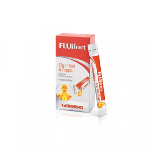 Fluifort Mucolitico 6 Bustine Monodose 2.7g/10 ml per Tosse e Catarro