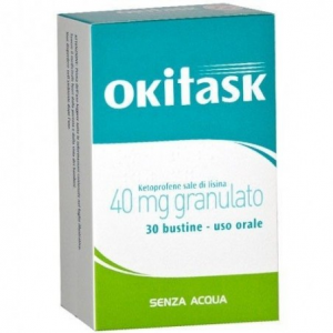 Okitask 40 mg granulato 30 bustine orosolubili