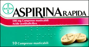 Aspirina Rapida 500 mg - 10 compresse masticabili